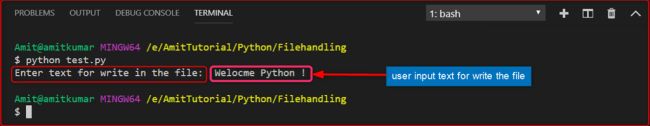 File Handling In Python